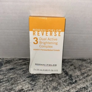 AUTHENTIC BRAND NEW RODAN+FIELDS REVERSE STEP #3 DUAL ACTIVE BRIGHTENING COMPLEX - Picture 1 of 5