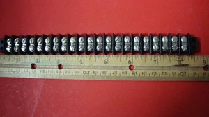 TRW Cinch/Beau 21-140, 21 Position Terminal Block Barrier, Strip 15A - Picture 1 of 5
