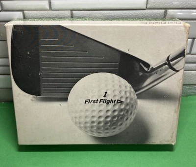12 pelotas de golf First Flight años 50-70 Foto 1 de 4