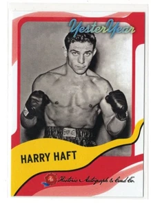 2025 Historic Autographs YesterYear 2 Harry Haft Design 2 #117 /50 - Picture 1 of 1