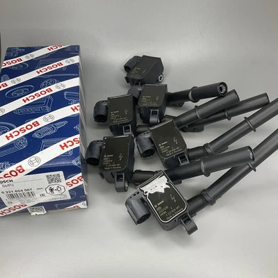 6X Bobina de encendido 0221604067 para Mercedes 11-16 C350 E400 GLE350 GLK350 ML350 Foto 1 de 4