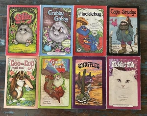 Lot of 8 Vintage Serendipity Books Stephen Cosgrove Gabby Smudge Hucklebug Gnome - Foto 1 di 5