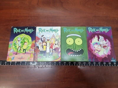 Rick and Morty The Complete Series Season 1-4 ( DVD, 8-Discs) c-x - Image 1 of 4