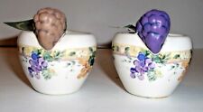 Pair of Pfaltzgraff  "Orchard" Mini Candles (Grapes) by Crazy Mountain
