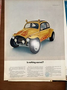1970 Volkswagen Beetle Advertisement Baja - Picture 1 of 2