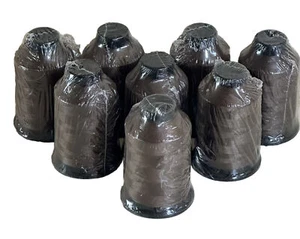 8 Spools Coats STA 69 Industrial Sewing Thread Brown Nylon Star Bonded 4oz each - Picture 1 of 3