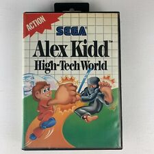 Alex Kidd: High-Tech World (Sega Master System) missing manual cover