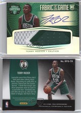 2015-16 Panini Totally Certified Mirror Prime /25 Terry Rozier Rookie Auto RC