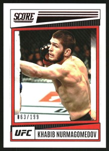 2022 Panini Chronicles UFC Red #196 Khabib Nurmagomedov Score /199