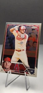 Mike Trout 2023 Topps Chrome Pink Refractor #27 Los Angeles Angels - Bild 1 von 2