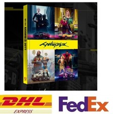 The World of Cyberpunk 2077 Official ART BOOK Video Game Animation Character 