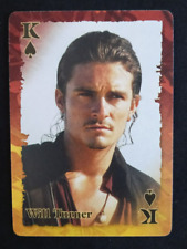 Pirates Of The Caribbean At World's End Playing Card Will Turner King Spades