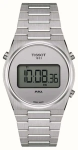 New Tissot PRX Digital Dial Steel Bracelet 35mm Unisex Watch T1372631103000 - Picture 1 of 1