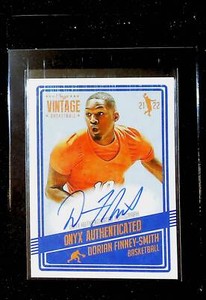 DORIAN FINNEY-SMITH 2021 ONYX VINTAGE #VADF  Xtra Points Black.