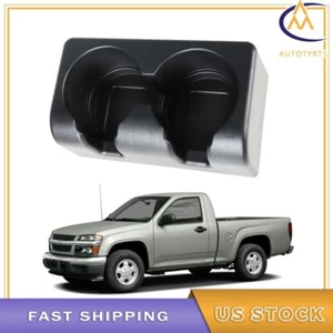 Black Rear Bench Seat Insert Cup Holder For Chevrolet Colorado GMC 2004-2012 - Bild 1 von 10