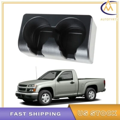 Black Rear Bench Seat Insert Cup Holder For Chevrolet Colorado GMC 2004-2012 Foto 1 de 4