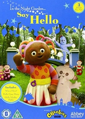 In The Night Garden - Say Hello (TRIPLE DVD SET) - DVD  38VG The Cheap Fast Free - Image 1 of 2