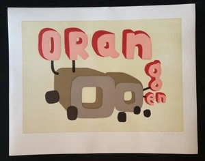 Antje Dorn, Orangen, Kombinationsdruck, 2009, handsigniert und datiert - Picture 1 of 1