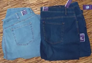 GLORIA VANDERBILT AMANDA CAPRI OR SKIMMER CLASSIC RISE DENIM JEANS LIST $50 - Picture 1 of 7