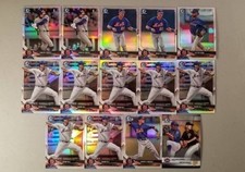 **2018 Bowman Draft Chrome Baseball** Refractors Insert Singles Finish Your Set