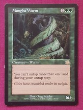Magic The Gathering PROPHECY MUNGHA WURM single green card MTG