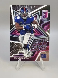 2021 Panini Donruss Elite - Star Status #SS12 Saquon Barkley 33/349 💥 Giants - Picture 1 of 2