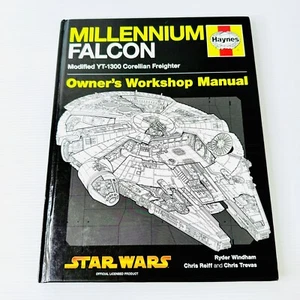 Star Wars Millenium Falcon Haynes Owner's Workshop Manual 2015 Hardcover - Picture 1 of 9