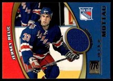 2001-02 Topps Reserve Jerseys Mike Mottau New York Rangers #TR-MM