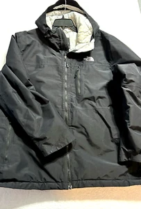 The North Face Dry Vent Men's 2XL Black Nylon Quilted Parka Coat (HU) - Picture 1 of 6