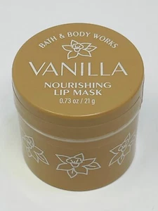 BATH & BODY WORKS Vanilla Nourishing Lip Mask 0.73 oz/ 21 g NEW - Picture 1 of 1