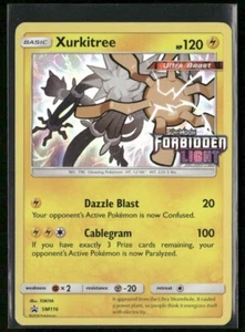 Pokemon TCG Xurkitree SM116 Forbidden Light Pre Release Promo - Picture 1 of 5
