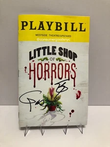 Little Shop Of Horrors Broadway SIGNIERTER Spielzettel Liz Gillies & Graham Phillips - Bild 1 von 5