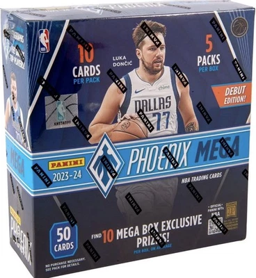 Mega caja sellada de fábrica tarjetas de baloncesto de la NBA Panini Phoenix 2023-24 Foto 1 de 4