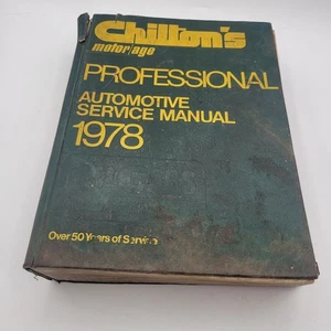 Chilton’s Professional Automotive Service Manual 1978 Hardcover - Picture 1 of 7
