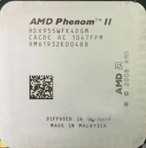 Lot (20 units) of AMD CPU Phenom II X4-955 3.2GHZ Socket AM3 TDP 95W - Picture 1 of 1