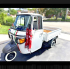 Piaggio Ape Classic 400 Diesel/ the Ultimate Italian Icon with Custom Wood Bed