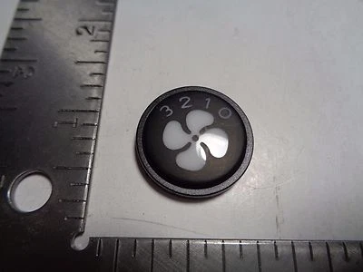 PORSCHE 911 TAPA INTERRUPTOR VENTILADOR AC PARA PERILLA CON SÍMBOLO NUEVO GENUINO PORSCHE 78-85 Foto 1 de 3