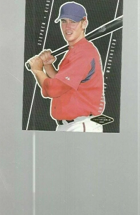 2007 JUSTIFIABLE STEVEN KING #JF-17 #6/50 (NR. MINT/MINT) - Image 1 of 1