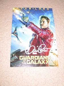 CHRIS PRATT signed 4x6 Foto GUARDIANS OF THE GALAXY STAR LORD AUTOGRAMM 1A - Bild 1 von 1