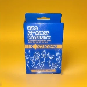 Kids Against Maturity LETS GO Edition Travel Game (200 cards, 4+ players) - Picture 1 of 2