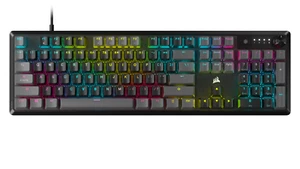 K70 CORE RGB USB Gaming Keyboard, Gray - Photo 1/12