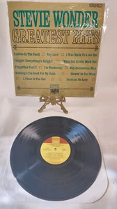 12" Vinyl LP Record Album Stevie Wonder Greatest Hits Tamla TS-282 1968 Funk Sou - Picture 1 of 7