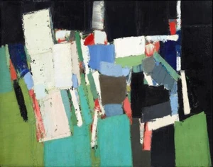 Nicolas de Stael Princes Park Canvas Print 16 x 20 - Picture 1 of 4