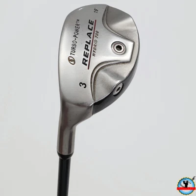 Left-Handed Turbo Power Replace 700 3-Hybrid 19 Regular Graphite Shaft LH 39.5" - Image 1 of 4