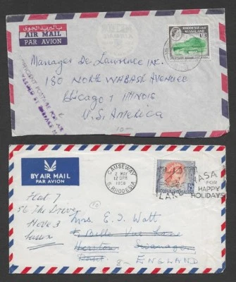 Rhodesia & Nyasaland colección de portadas seleccionadas (7) Foto 1 de 4