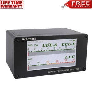 MAT-S1500 Wyświetlacz cyfrowy SWR Miernik mocy 1,8-30MHz 1500W do radia krótkofalowego - Zdjęcie 1 z 9