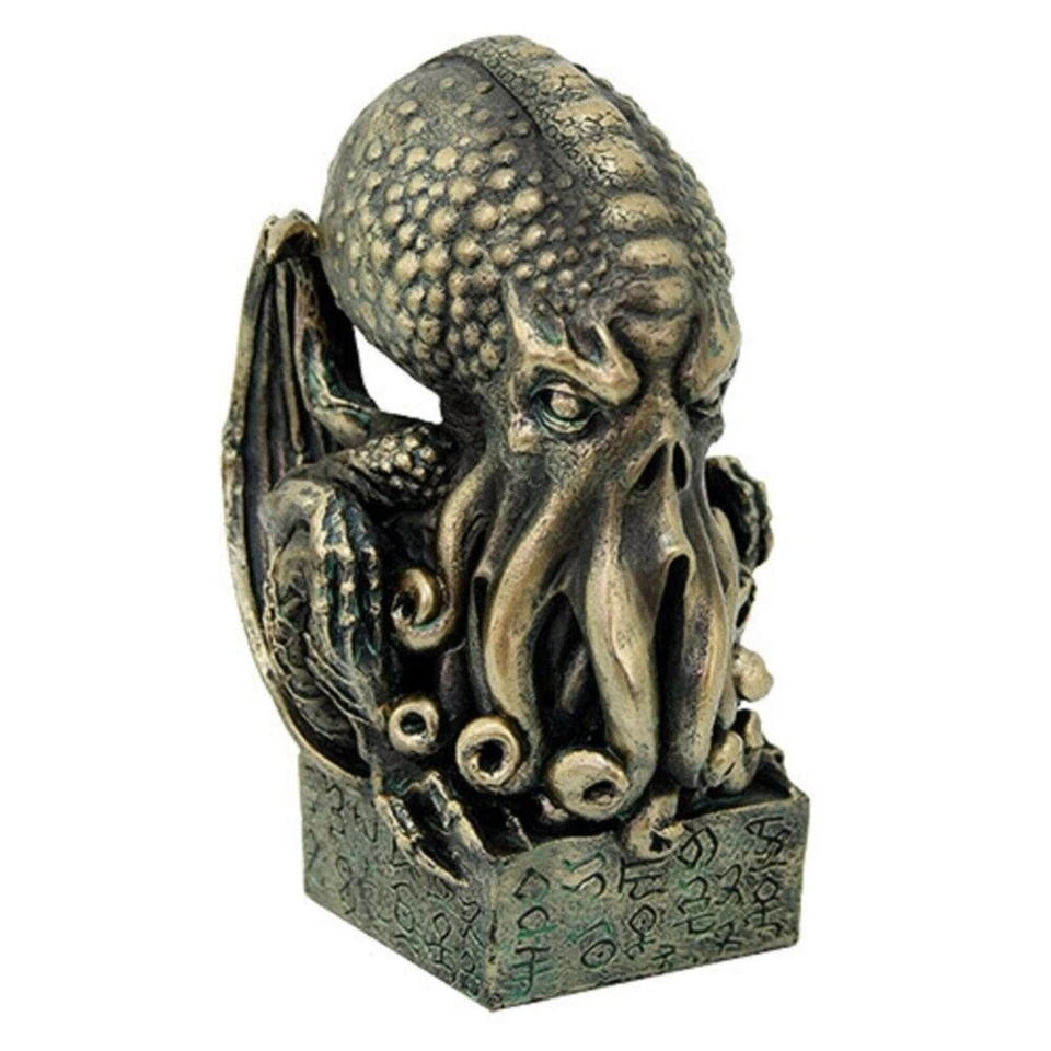 Estatua Busto Cthulhu Figura Coleccionable Monstruo Kraken Lovecraft 6.75 Pulgadas Nuevo Foto 1 de 1