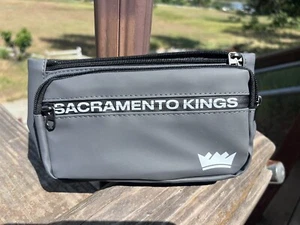 NBA Sacramento Kings Gray Fanny Pack - Waist Pouch, NEW - Picture 1 of 7