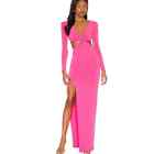 Nookie Revolve Jewel Gown In Neon Pink small