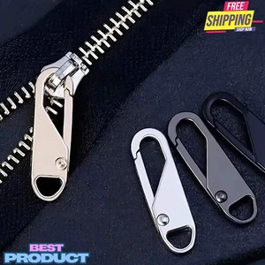 4pcs Zipper Repair Kit - Fix Broken Zippers on Bags, Suitcases & Clothing Fast - Picture 1 of 8